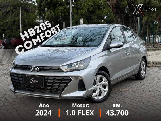 HYUNDAI HB20S 1.0 12V FLEX COMFORT MANUAL HYUNDAI HB20S 1.0 12V FLEX COMFORT MANUAL